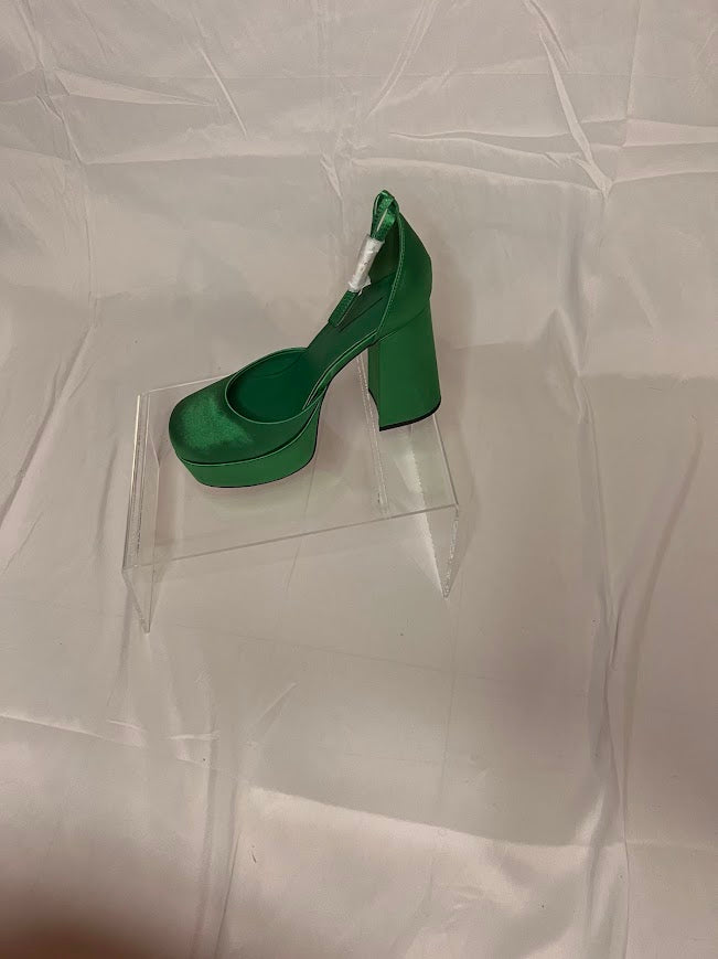 Silent D Green Platform Shoes – Size 9 (Retail $150, Brand New!)